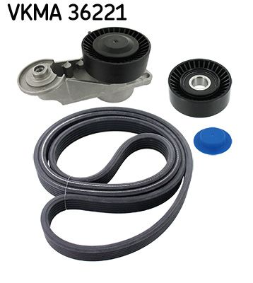 Juego de correa multinervada SKF VKMA 36221 para Volvo S60 I