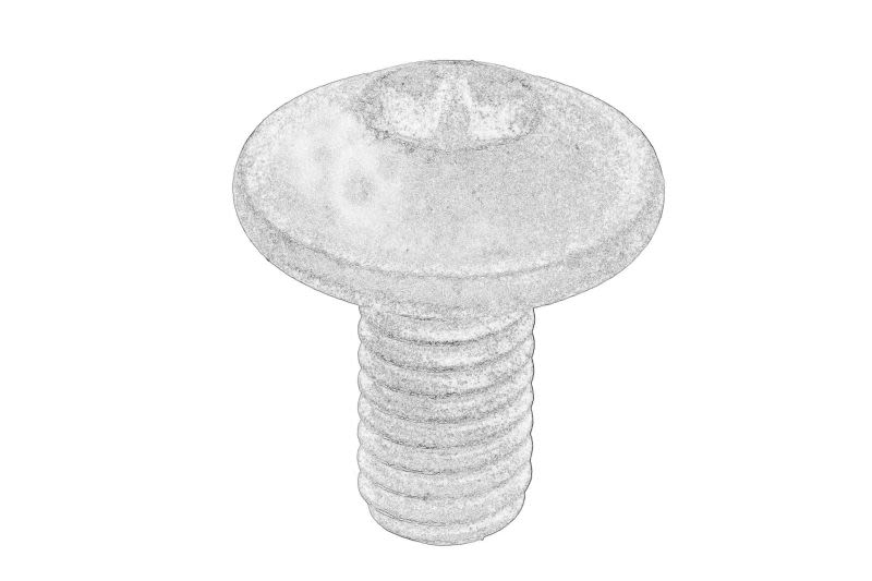Tornillo de protector de salpicaduras (disco de freno) OE VW N 910 733 01 para Audi A3