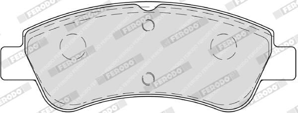 Pastillas de freno de disco FERODO FDB4066 para Citroen C3 I