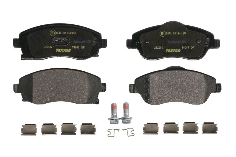 Pastillas de freno de disco TEXTAR 2322501 para Opel Corsa C