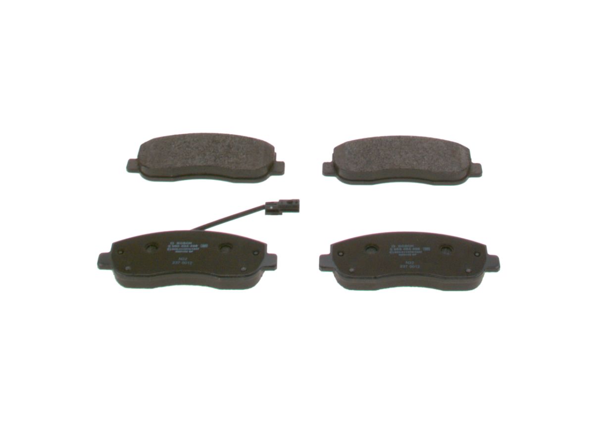 Pastillas de freno de disco BOSCH 0 986 494 498 para Nissan NV400