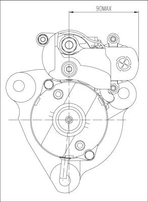 Motor de arranque PRESTOLITE ELECTRIC — foto 5