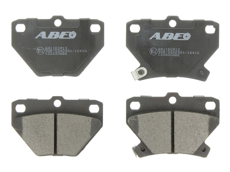 Pastillas de freno de disco ABE C22020ABE para Toyota Coroll