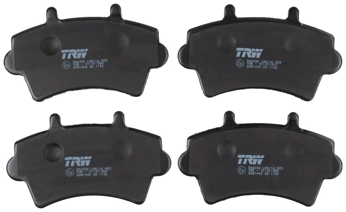 Pastillas de freno de disco TRW GDB1442 para Nissan Interst