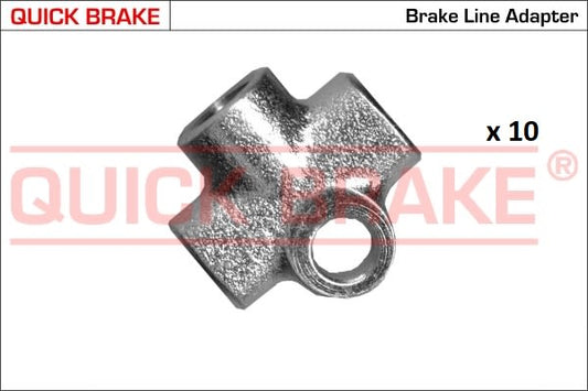 Adaptador de cañería de freno QUICK BRAKE 171-O3A-10