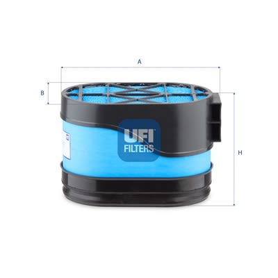Filtro de aire UFI 27.J93.00 para Claas 220