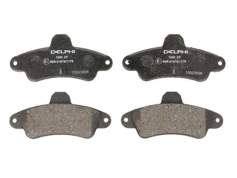 Pastillas de freno de disco DELPHI LP1242 para Ford Coug
