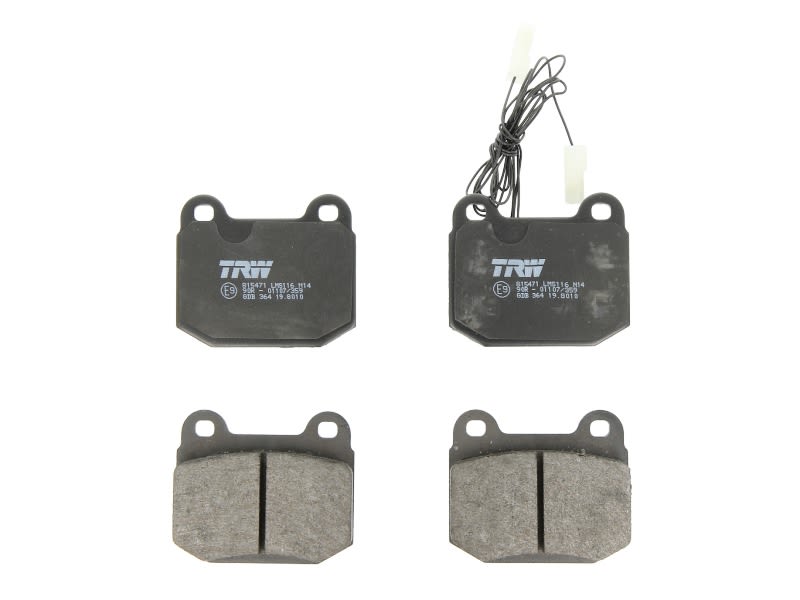 Pastillas de freno de disco TRW GDB364 para Alfa Romeo 75