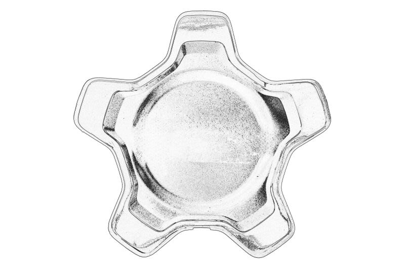 Tapa de rueda OE FIAT 735626312 para Fiat 500X