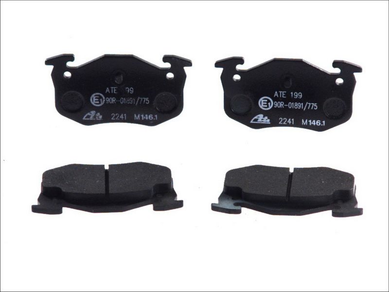 Pastillas de freno de disco ATE 13.0460-3823.2 para Renault Clio I