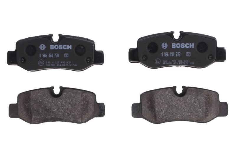 Pastillas de freno de disco BOSCH 0 986 494 739 para Mercedes-Benz Marco Polo Camper (W447) 2014-