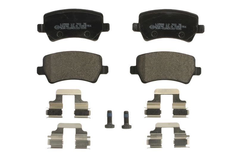 Pastillas de freno de disco BRECK 24496 00 702 00 para Volvo S60 II