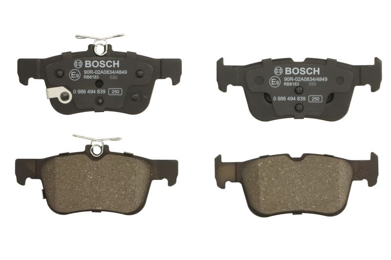 Pastillas de freno de disco BOSCH 0 986 494 839 para Ford Focus IV