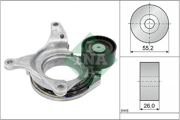 Palanca tensora de correa multicanal INA 534 0794 10 para Mercedes-Benz Clase A (V177) 2018-