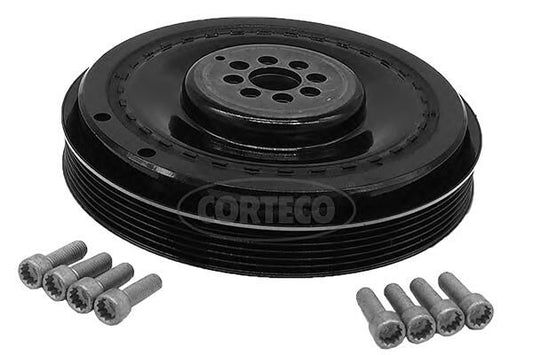 Juego de poleas de cigüeñal CORTECO 49107564 para Audi A4 B7