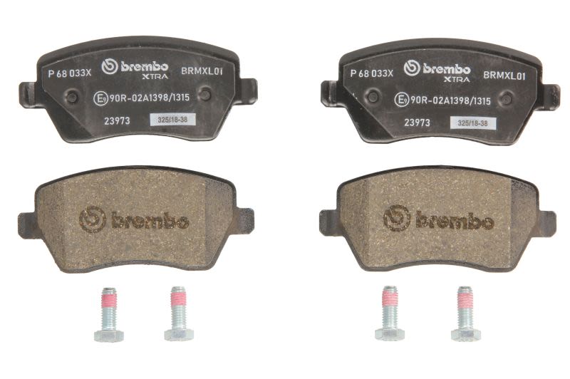 Pastillas de freno de disco BREMBO P 68 033X para Mercedes-Benz Citan (MPV)