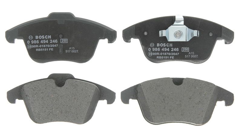 Pastillas de freno de disco BOSCH 0 986 494 246 para Volvo S60 II