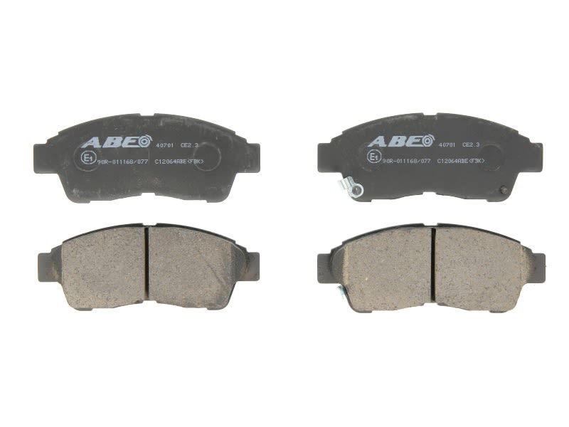 Pastillas de freno de disco ABE C12064ABE para Toyota Coroll