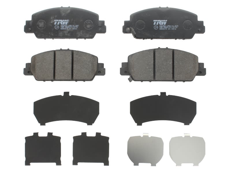 Pastillas de freno de disco TRW GDB3615 para Honda Accord IX