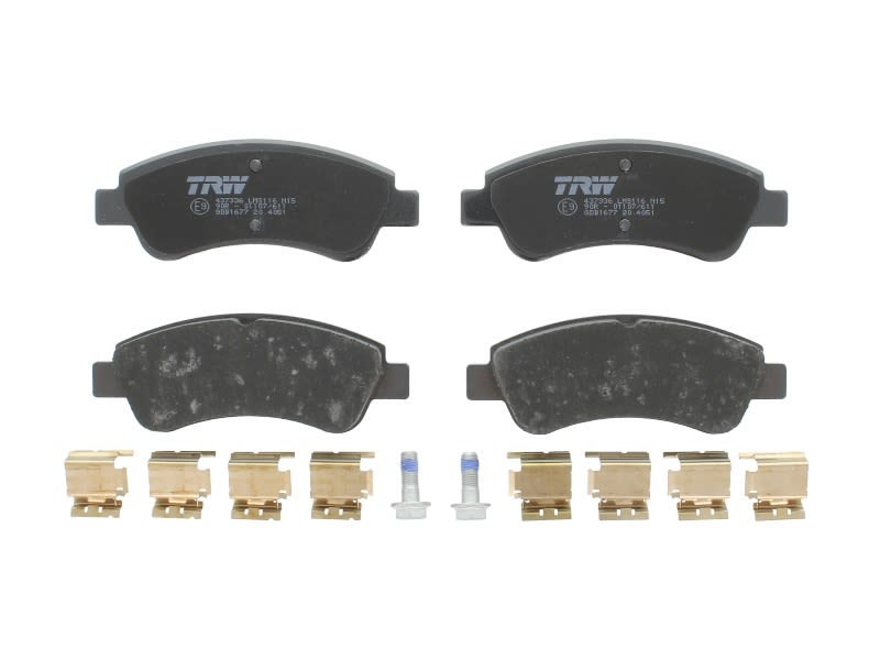 Pastillas de freno de disco TRW GDB1677 para Citroen C3 II
