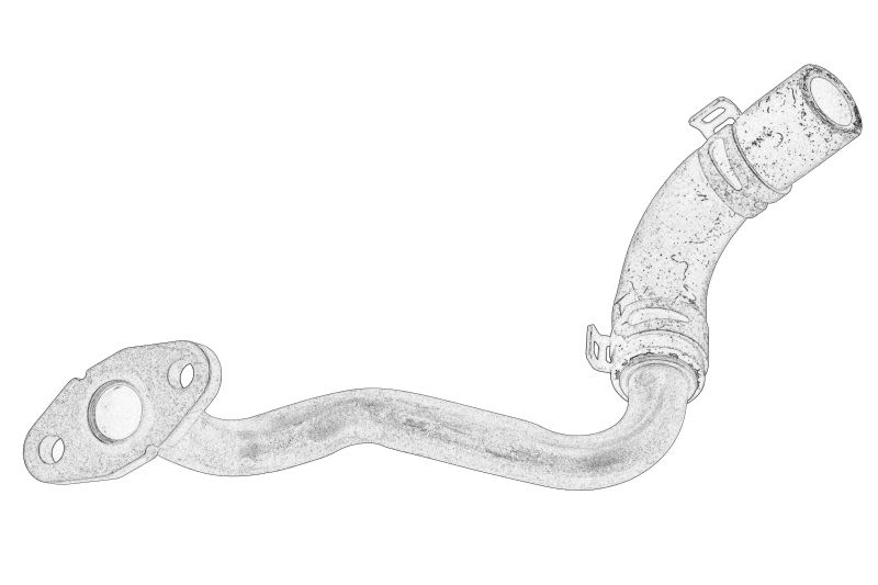 Línea de aceite de turbocompresor OE VW 03L 145 736C para Audi A4 B8