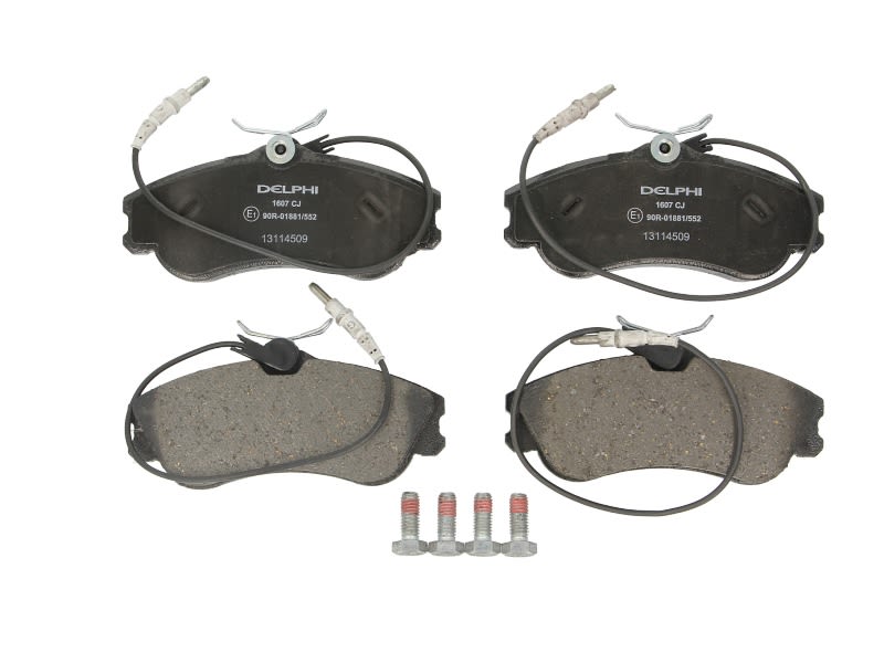 Pastillas de freno de disco DELPHI LP1607 para Peugeot 306