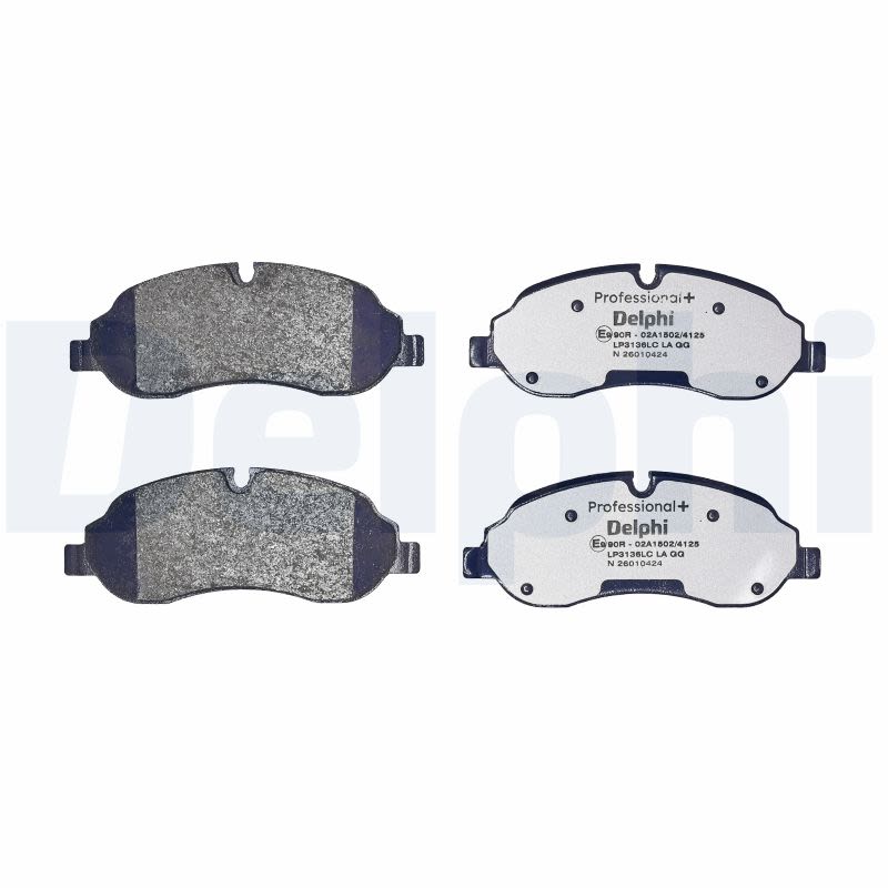 Pastillas de freno de disco DELPHI LP3136LC para Ford Transit V363