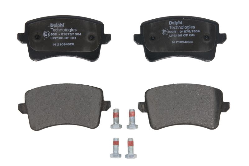 Pastillas de freno de disco DELPHI LP2106 para Audi A4 B8