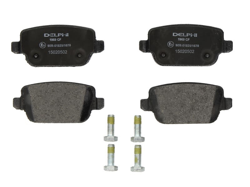 Pastillas de freno de disco DELPHI LP1969 para Ford Focus II