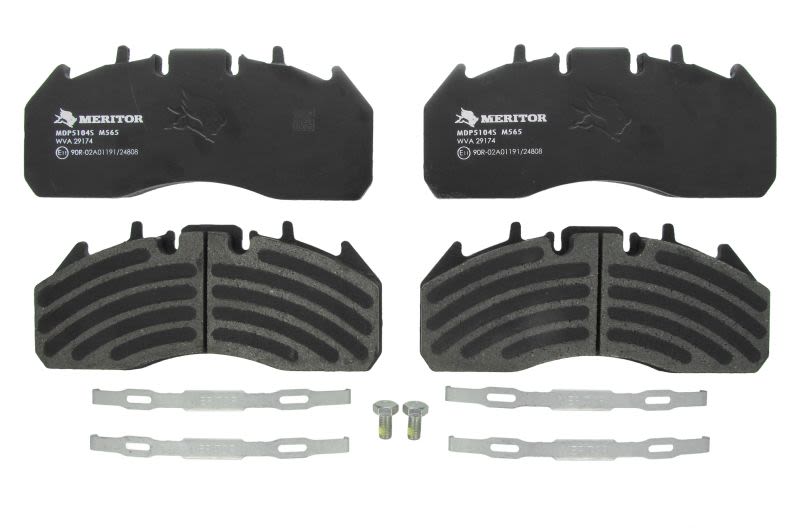 Pastillas de freno de disco MERITOR MDP5104 para Volvo FM