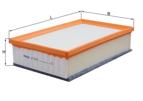 Filtro de aire KNECHT LX 3503