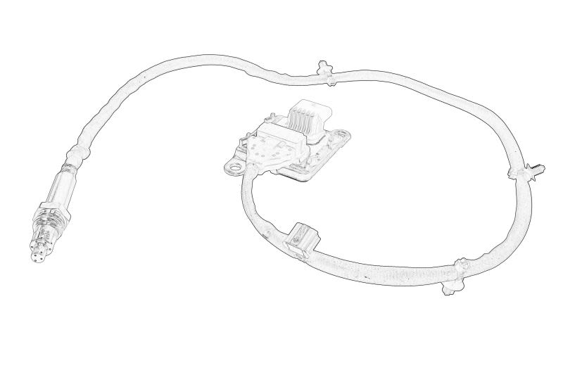 Sensor NOx de catalizador OE OPEL 55495597 para Opel Astra K