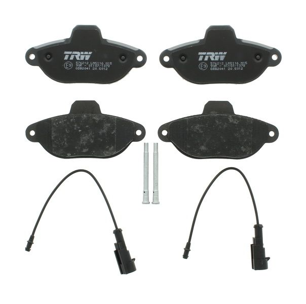 Pastillas de freno de disco TRW GDB2041 para Fiat Punto