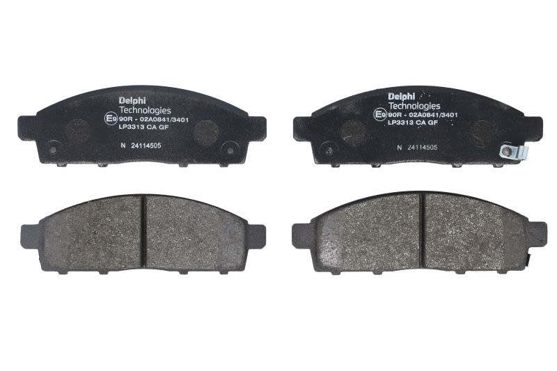 Pastillas de freno de disco DELPHI LP3313 para Mitsubishi L200 / Triton