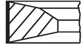 Juego de anillos de pistón MAHLE