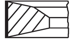 Juego de anillos de pistón MAHLE