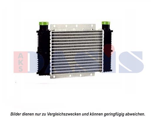 Enfriador de aire de carga (intercooler) AKS DASIS 447010N