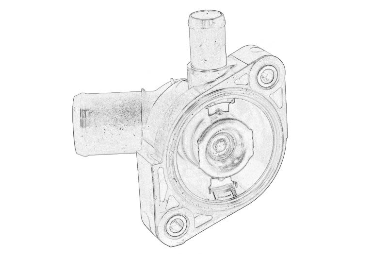 Termostato de refrigerante OE TOYOTA 16031-15020 para Toyota Yaris