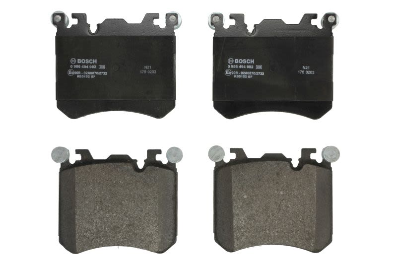 Pastillas de freno de disco BOSCH 0 986 494 982 para Rolls-Royce Wraith