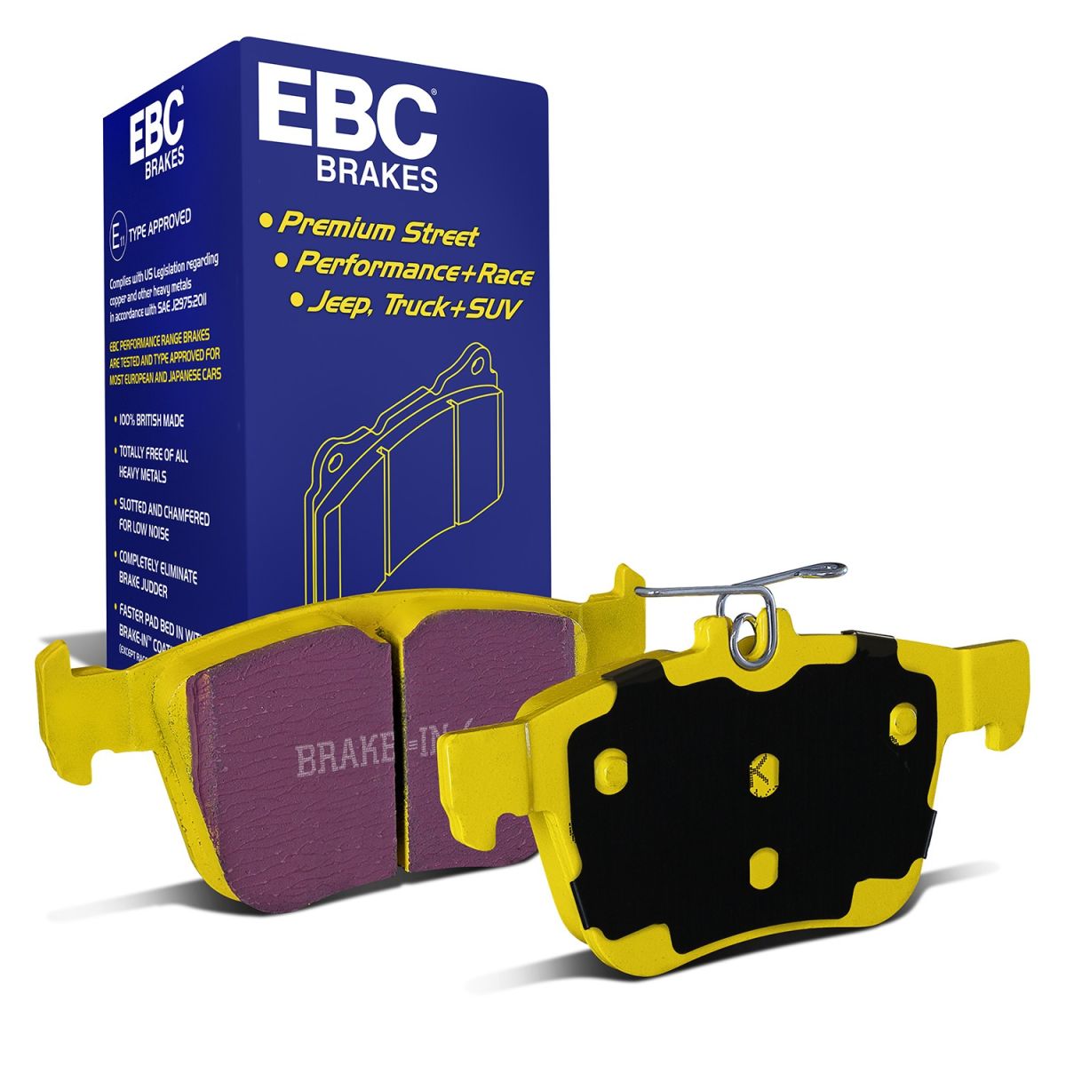 Pastillas de freno de disco EBC BRAKES DP42173R para Audi A3