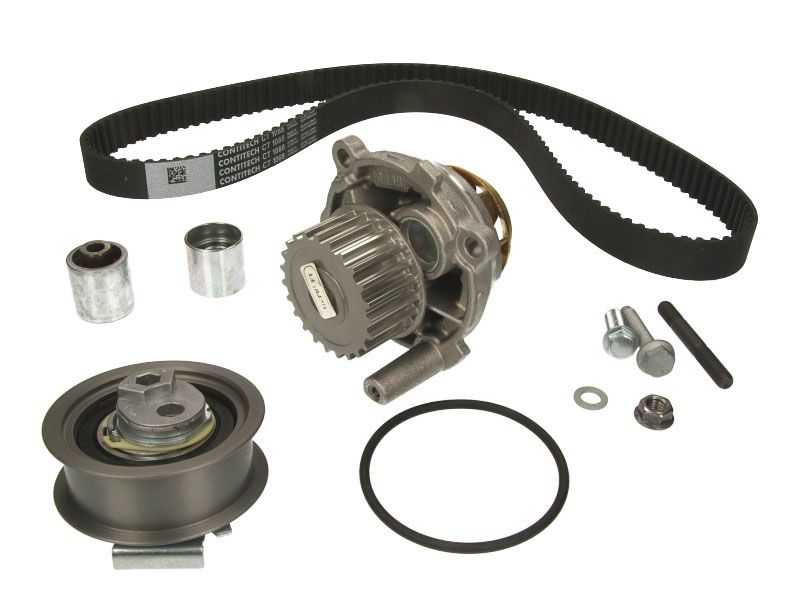 Kit de bomba de agua y correa de distribución HEPU PK05451 para Volkswagen Golf V