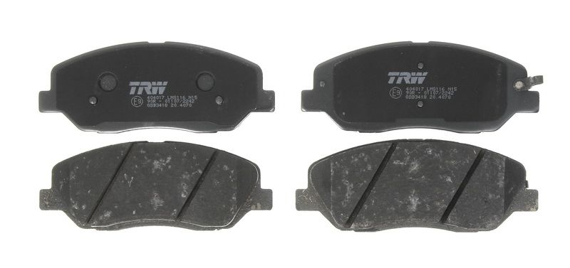 Pastillas de freno de disco TRW GDB3418 para Ssangyong Actyon II