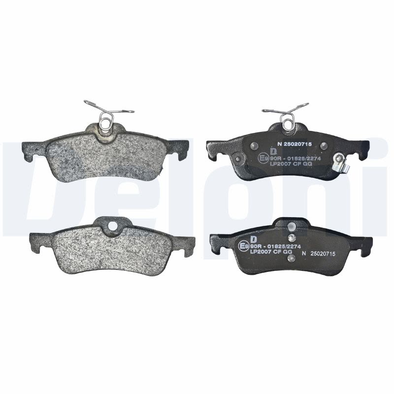 Pastillas de freno de disco DELPHI LP2007 para Toyota Yaris