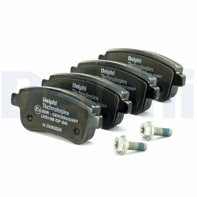 Pastillas de freno de disco DELPHI LP2153 para Renault Clio V