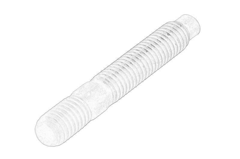 Perno de escape OE PEUGEOT 025055 para Citroen C3 I