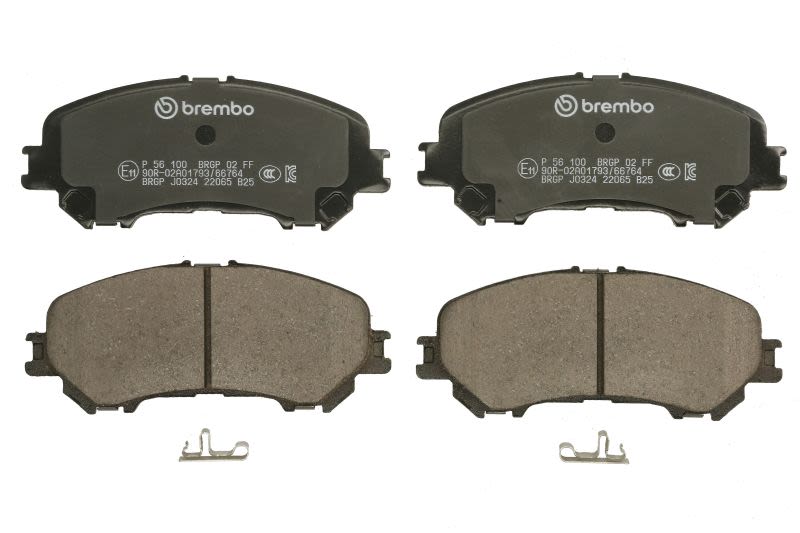 Pastillas de freno de disco BREMBO P 56 100 para Nissan Qashqai II