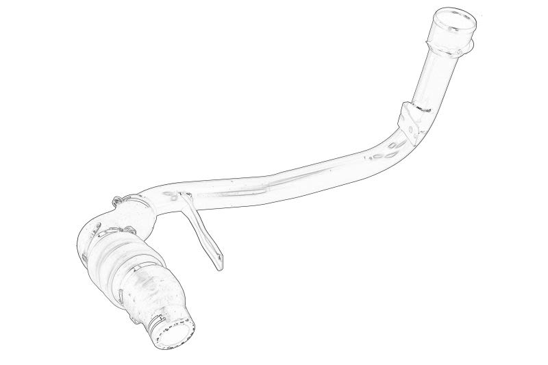 Manguera de admisión de filtro de aire OE FIAT 1359961080 para Peugeot Boxe
