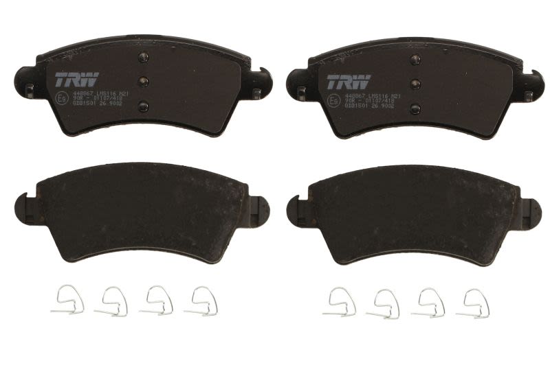 Pastillas de freno de disco TRW GDB1501 para Peugeot 206 1.6/2.0/2.0D