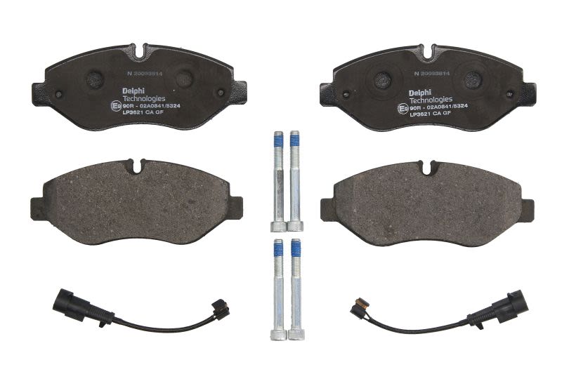Pastillas de freno de disco DELPHI LP3621 para Iveco Daily V