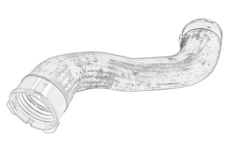 Manguera de admisión de aire OE MERCEDES 204 528 00 00 para Mercedes-Benz GLK (X204) 2008-2015